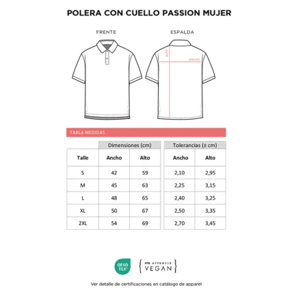 Polera con Cuello Passion